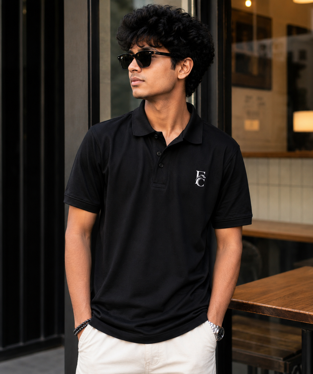 Classic Polo — Onyx Black